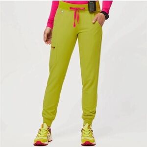 Figs Limeade Zamora Pants XS